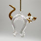 Ethically Sourced Blown Glass Ornament - Cat
