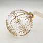 Blown Glass Ornament - Cosmos Gold