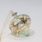Blown Glass Ornament - Drop Green