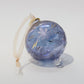 Blown Glass Ornament - Flowers in Blue