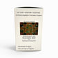 Handblown Glass Ornament with Floral Design Inspired by Paul Klee's Trees & Architecture Painting, Fair Trade Handcrafted
