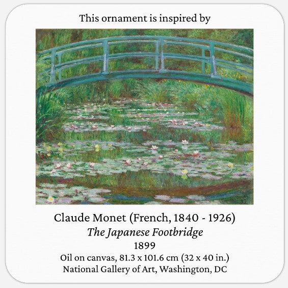 Picture of The Japanese Footbridge Painting by Claude Monet