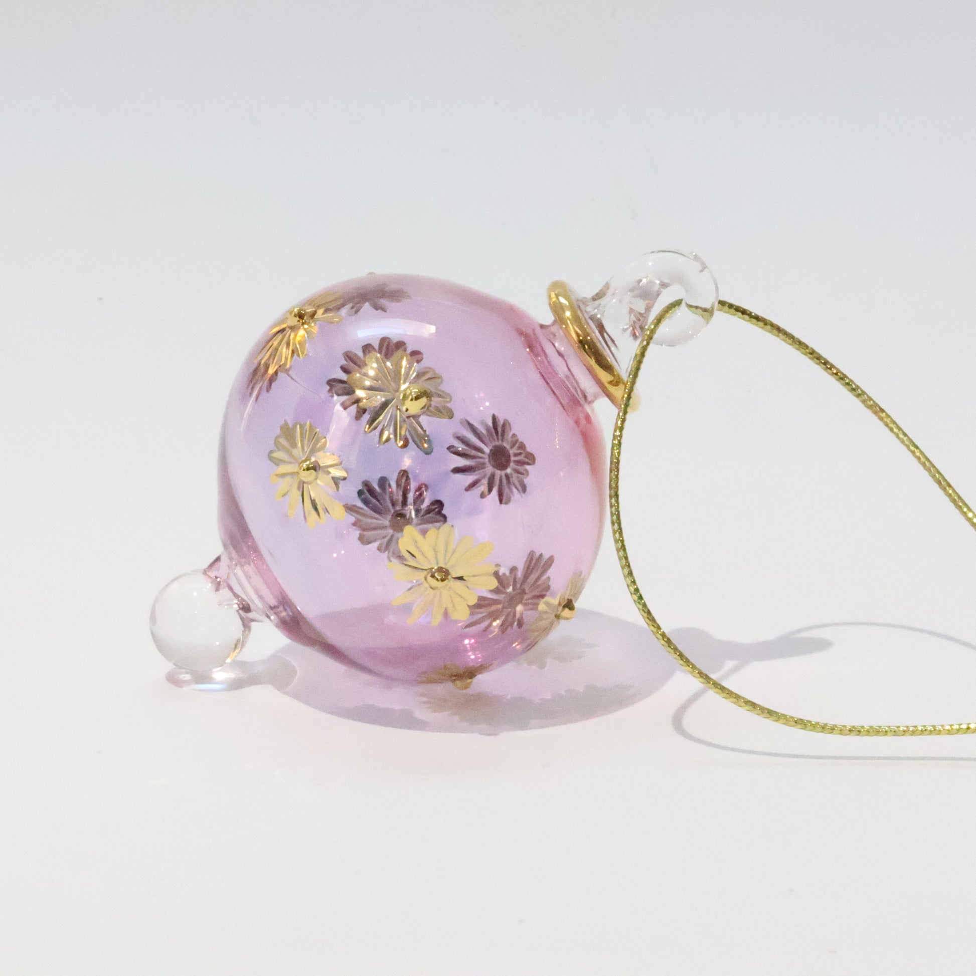 Blown Glass Small Ornament - Starry Sky