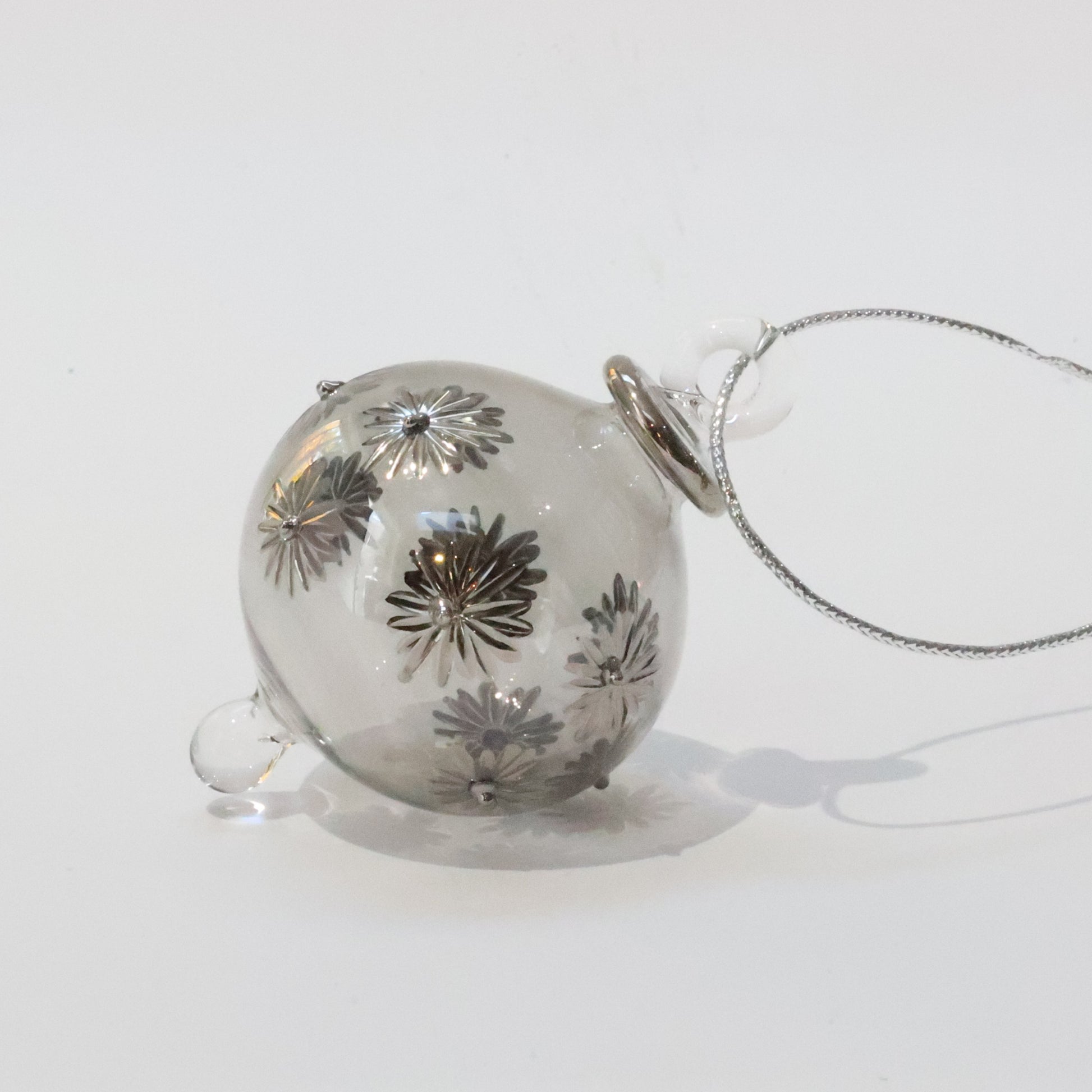 Blown Glass Small Ornament - Starry Sky