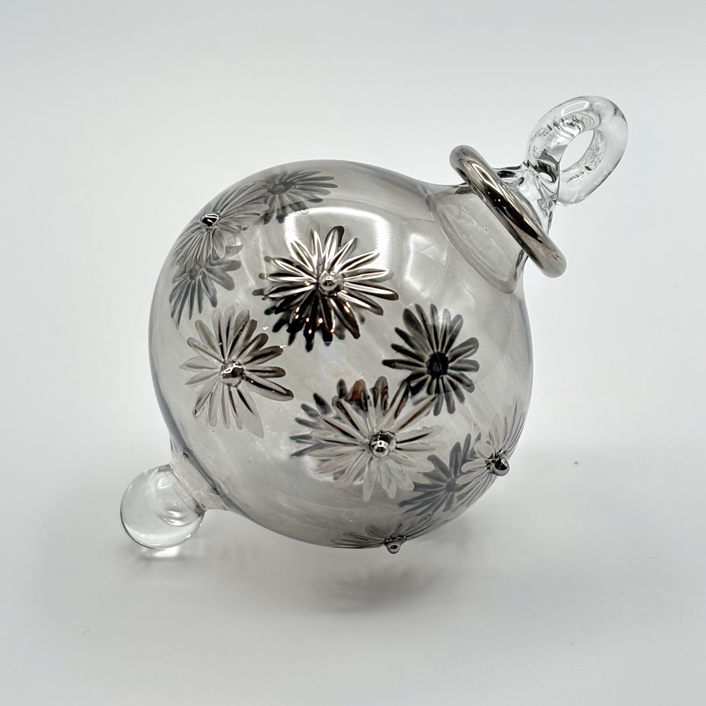 Blown Glass Small Ornament - Starry Sky