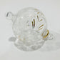Blown Glass Ornament - Flowers Pattern