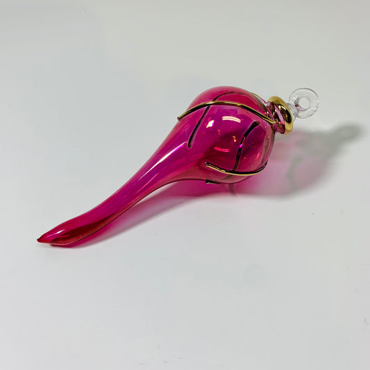 Blown Glass Ornament - Red Hot Pepper