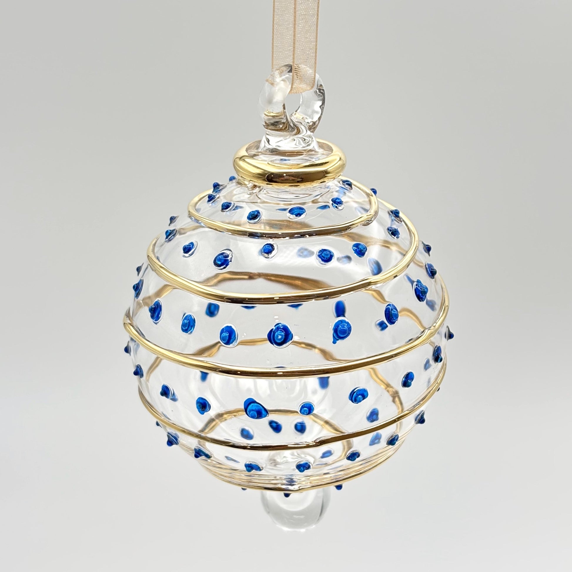 Blown Glass Ornament - Milky Way