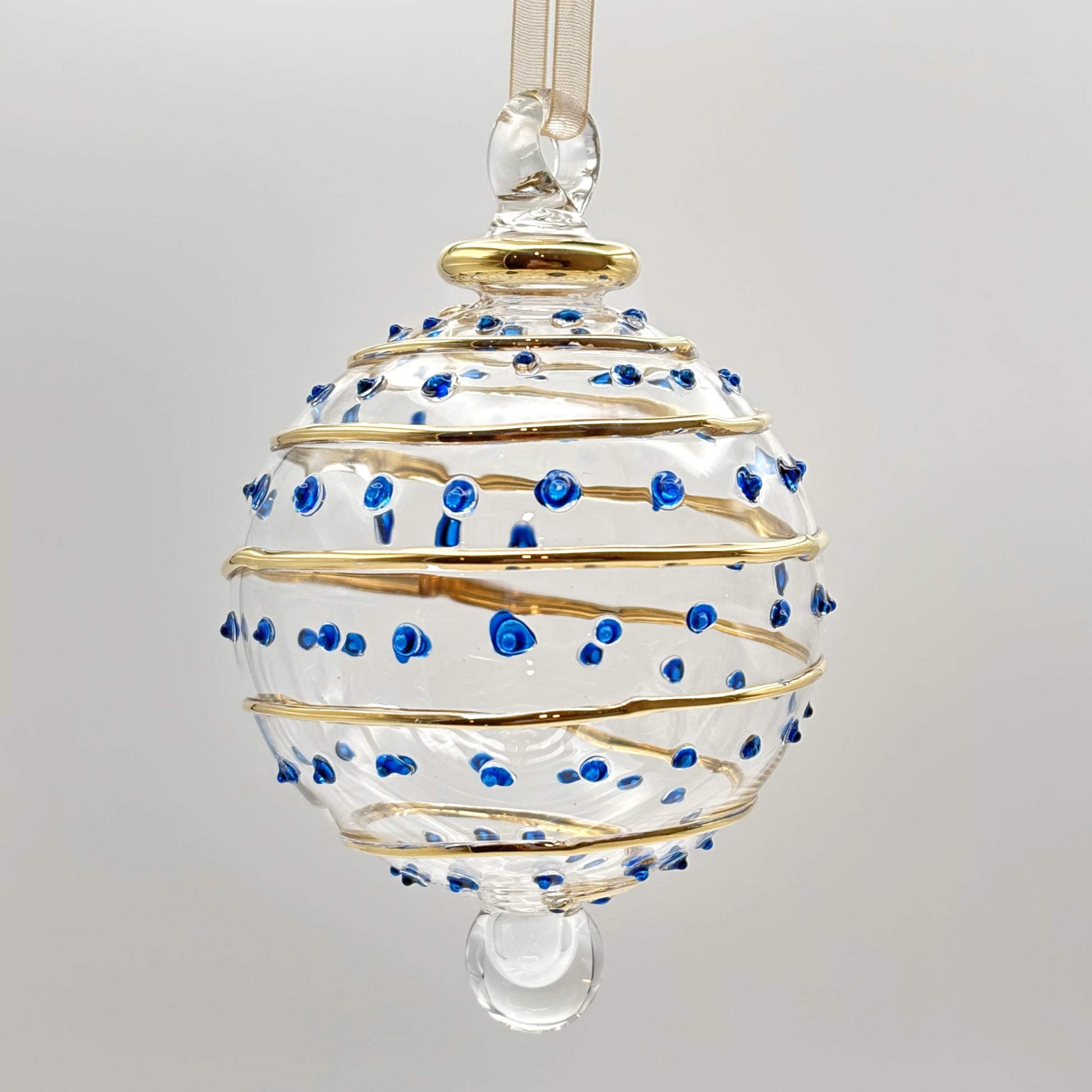 Blown Glass Ornament - Milky Way