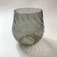 Blown Glass Stemless Glass - Iridescent Tulip Shaped