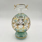 Blown Glass Vase - Starburst Green
