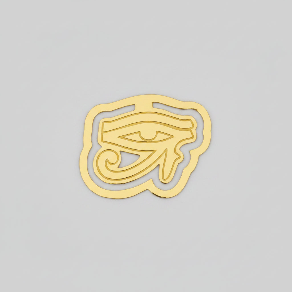 Fair Trade Handcrafted Bass Bookmark Eye of Horus