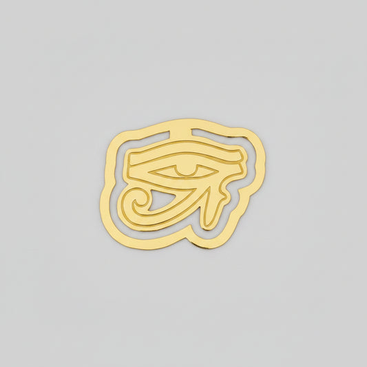 Fair Trade Handcrafted Bass Bookmark Eye of Horus