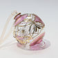 Fair Trade Hand-Blown Glass Ornament - Pink Carousel, Ethically Handmade