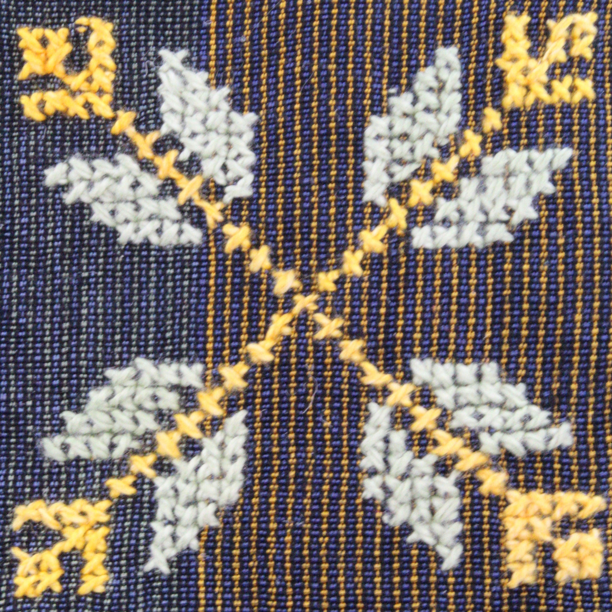 Fair Trade Edith Handcrafted Crossbody - Moiré with Arish traditional stitching, Hand-embroidery, Ethically Handmade, Sustainable Fashion, tatreez, cultural heritage