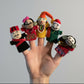 Fair Trade Handmade Finger Puppet - Dandarah, Ethcially Hand-sewn by women artisans