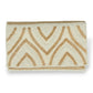 Gold Arches Hand-beaded Flap Clutch