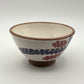 Handcrafted fair trade ceramic bowl with date palm tree design