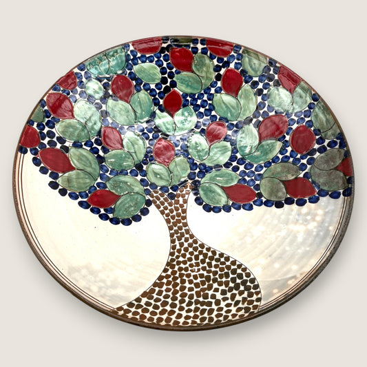 Fruit Tree Pottery Platter