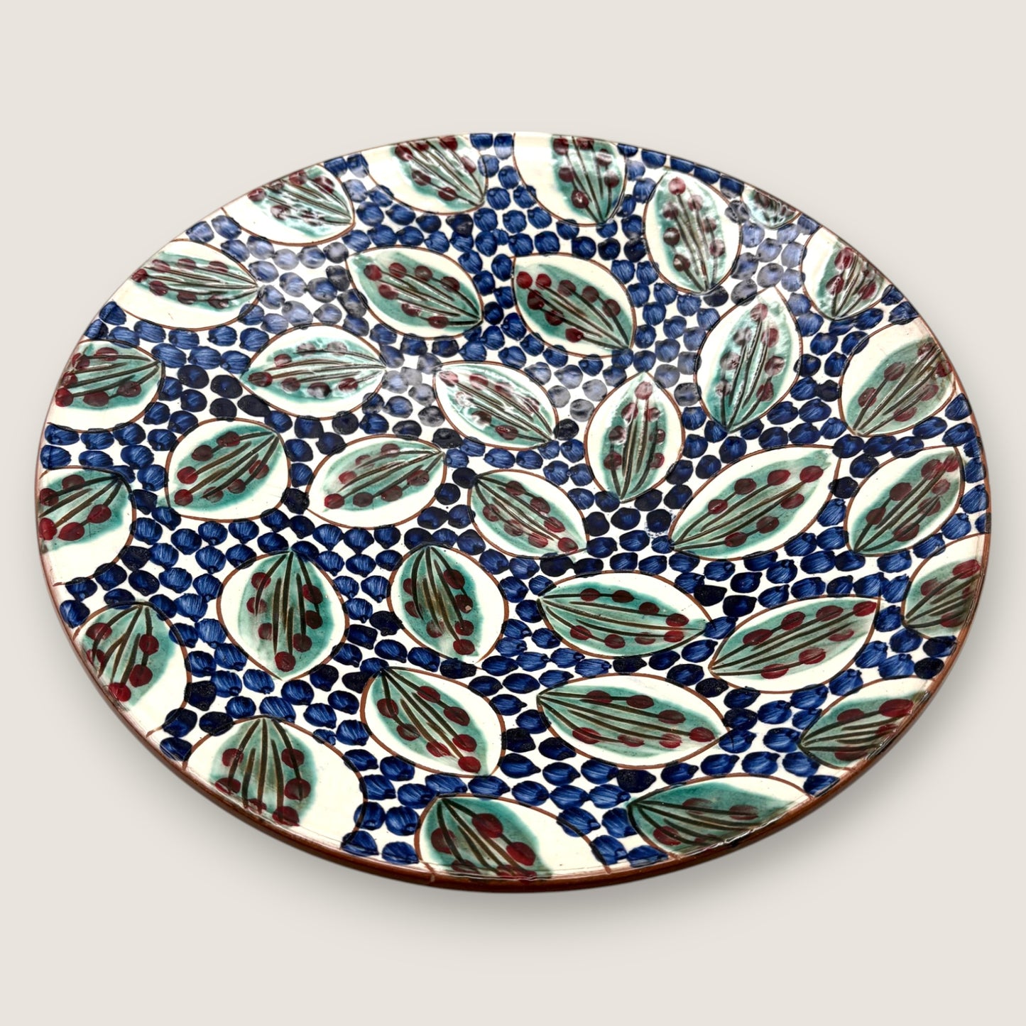 Pomegranate Pottery Platter