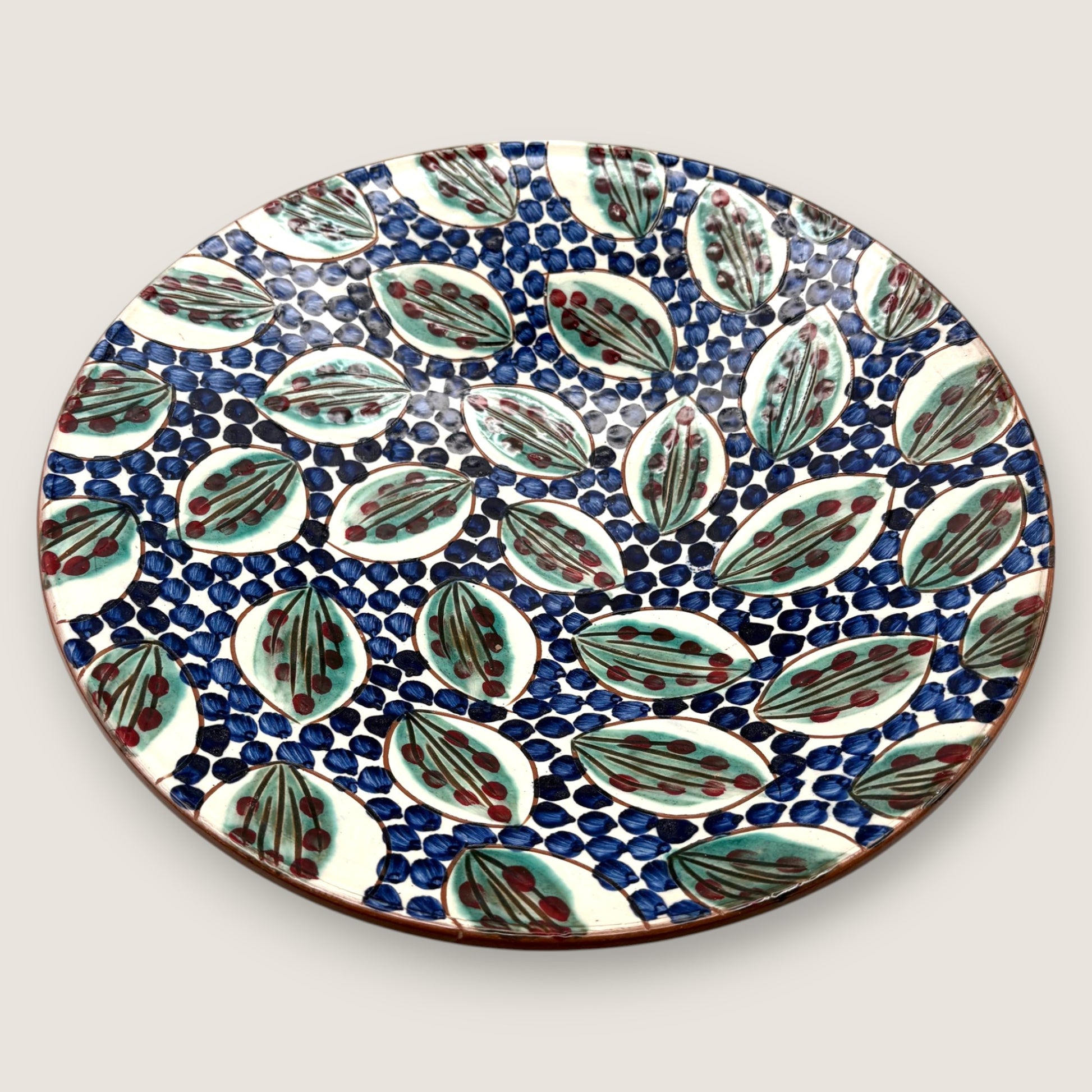 Pomegranate Pottery Platter