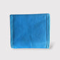 Handmade Leather Wallet with Hand Embroidery - Euro Wallet - Dandarah, Blue