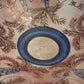 Pottery Round Plate - Palm Trees