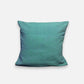 Handwoven Egyptian Cotton Cushion Cover - Solid Color - Dandarah, Green Mauve