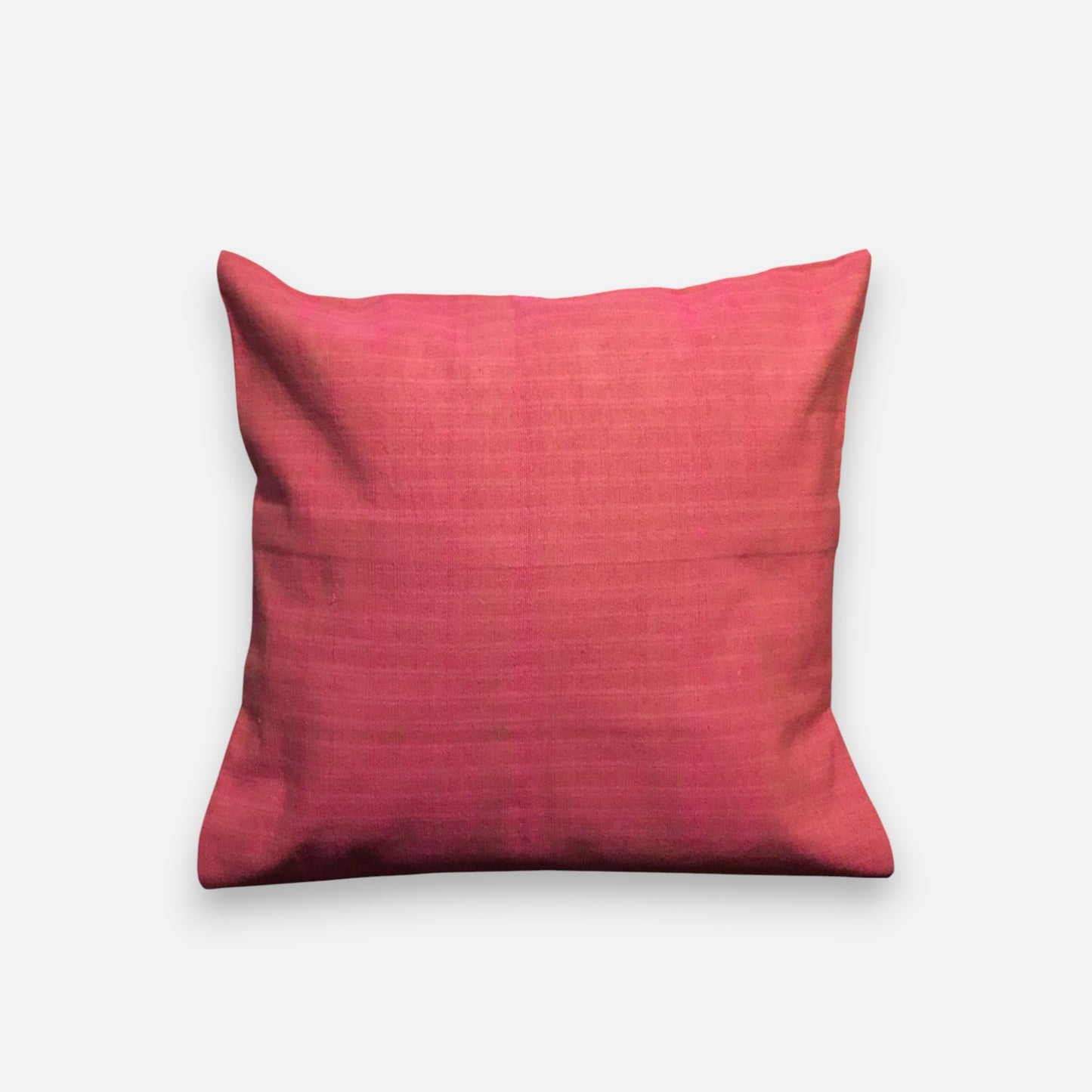 Handwoven Egyptian Cotton Cushion Cover - Solid Color - Dandarah, Rosewood