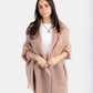 Handwoven Linen Scarf - Chestnut