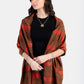 Helyat Handwoven Bamboo Viscose Scarf - Variegated Orange