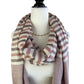 Handwoven Horizontal Stripes Scarf - Sand Dunes