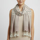 Handwoven Horizontal Stripes Scarf - Sand Dunes