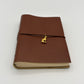 Handcrafted Soft Cover Leather Journal Havane 