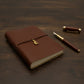 Handcrafted Soft Cover Leather Journal Havane 