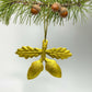 Eco-friendly Upcycled Metal Acorn Ornament, Ethically handmade