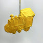 Metal Train Ornament - Gold