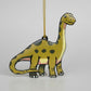 Upcycled Metal Ornament - Brontosaurus