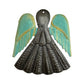 Upcycled Metal Ornament and Magnet - Angel in Color