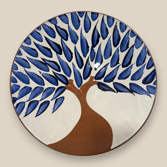 Blue Tree Pottery Platter