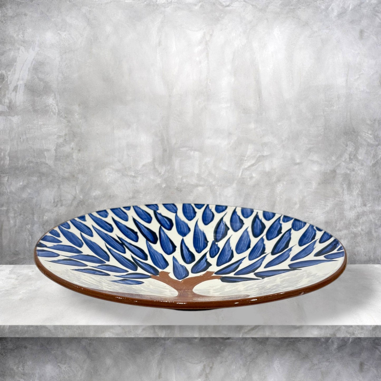 Blue Tree Pottery Platter