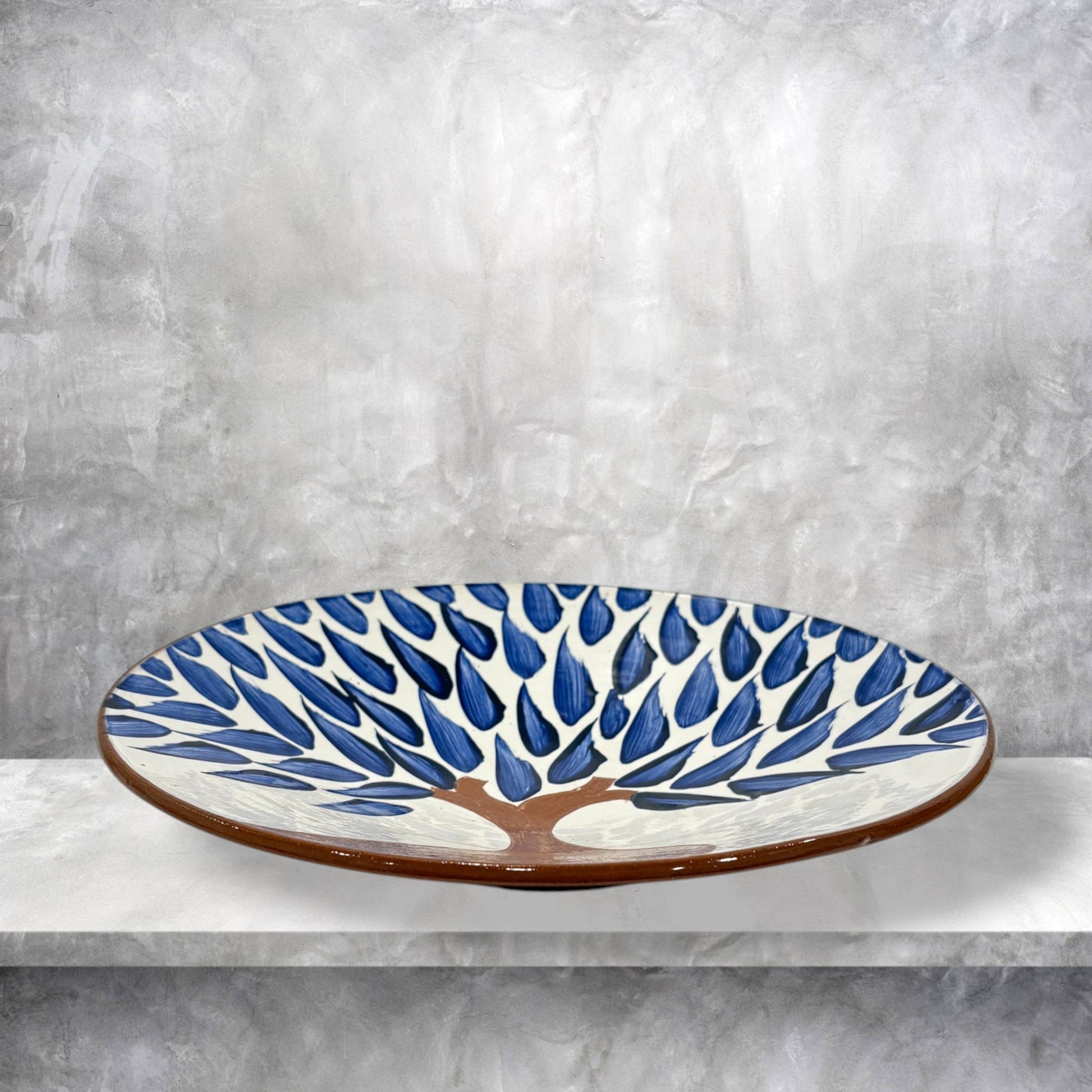 Blue Tree Pottery Platter