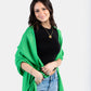 Solid Handwoven Scarf - Green