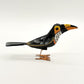 Fair Trade Eco-friendly Upcycled Metal 3D Tabletop Toucan Bird Sculpture, Ethically Handmade, Sustainable