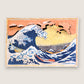 Metal Wall Decor The Great Wave Off Kanagawa