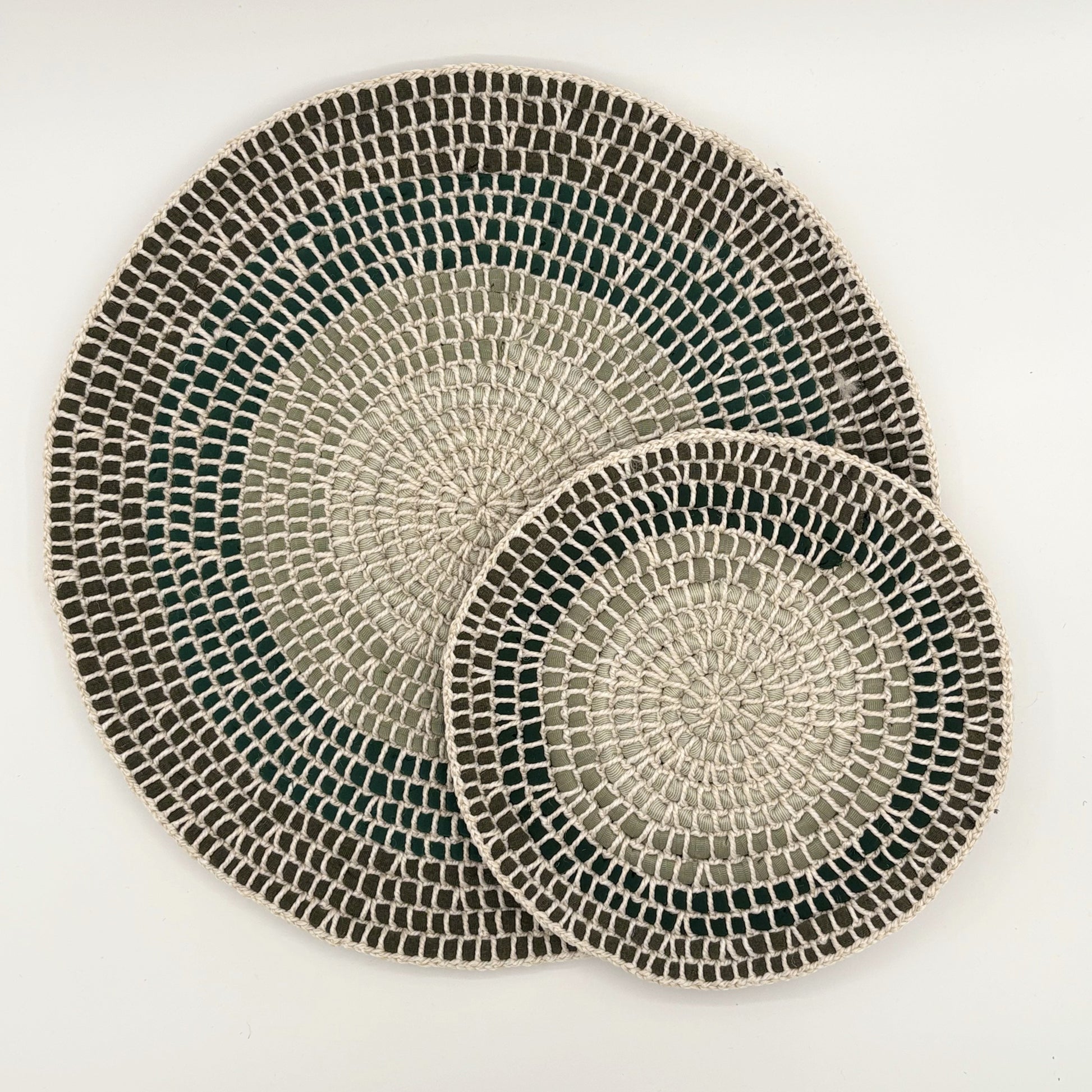 Upcycled Textile Placemat - Set of 2