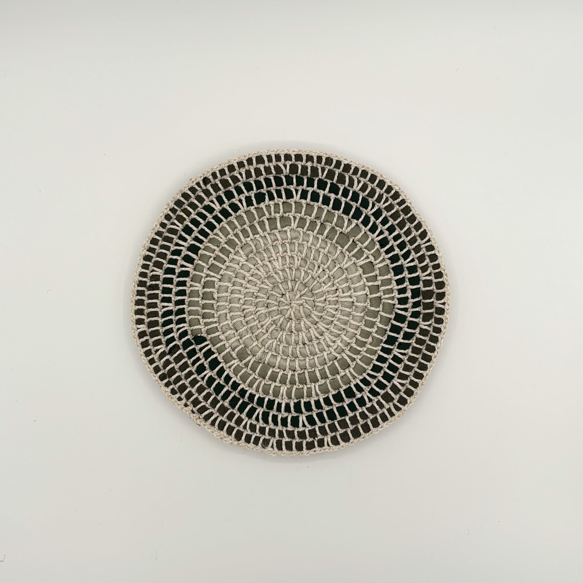 Upcycled Textile Trivet - Set of 2