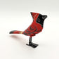 Eco-friendly Handcrafted Upcycled Metal 3D Tabletop Cardinal Sculpture, Ethically Handmade, Fair Trade, Sustainable