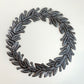 Upcycled Metal Wreath Wall Décor