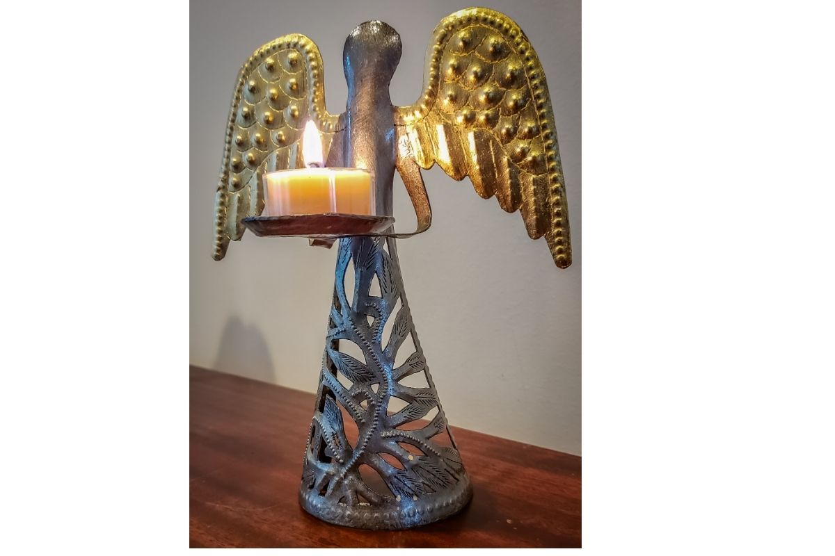 Angel Tealight StandsAngel Tealight Metal Stands